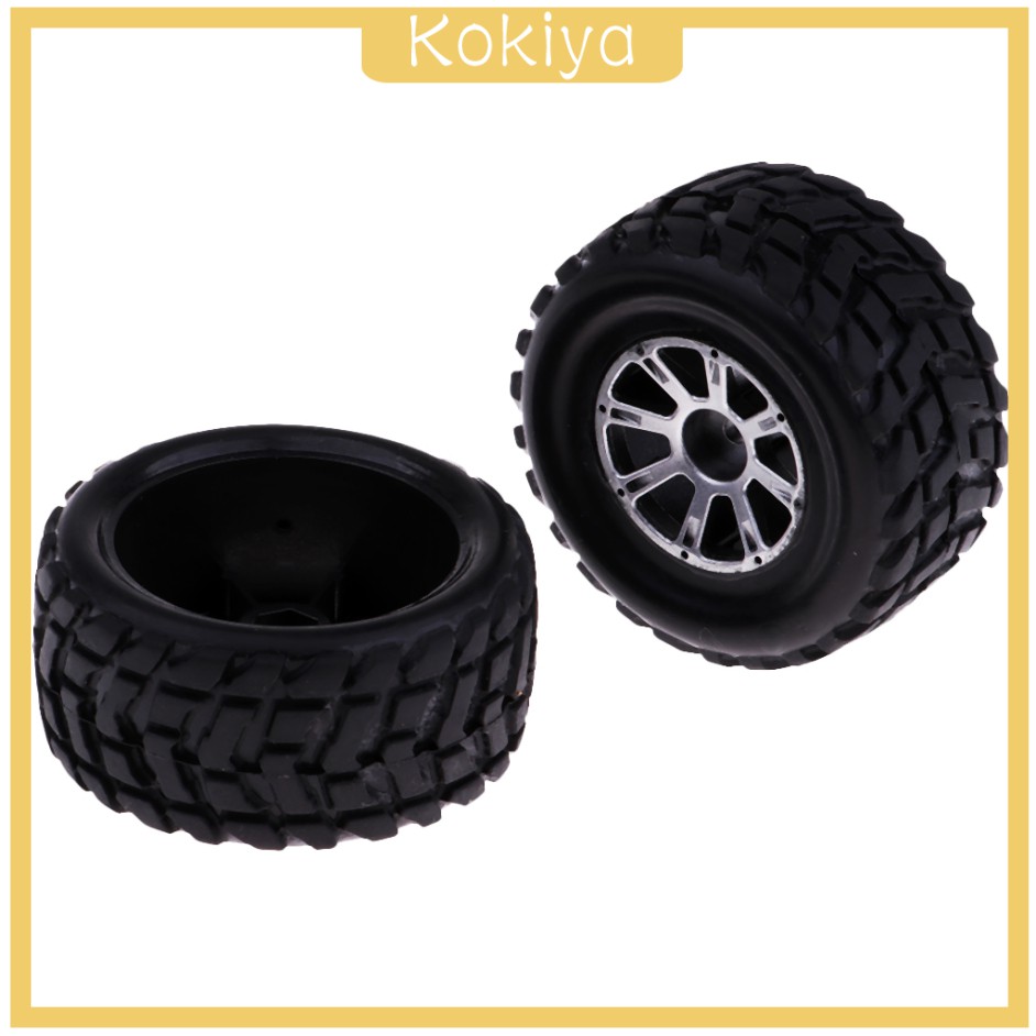 RC 2 Bánh Xe Thay Thế Cho Mô Hình Xe Điều Khiển Từ Xa Wltoys A949 A969 K929 Buggy 1 / 18