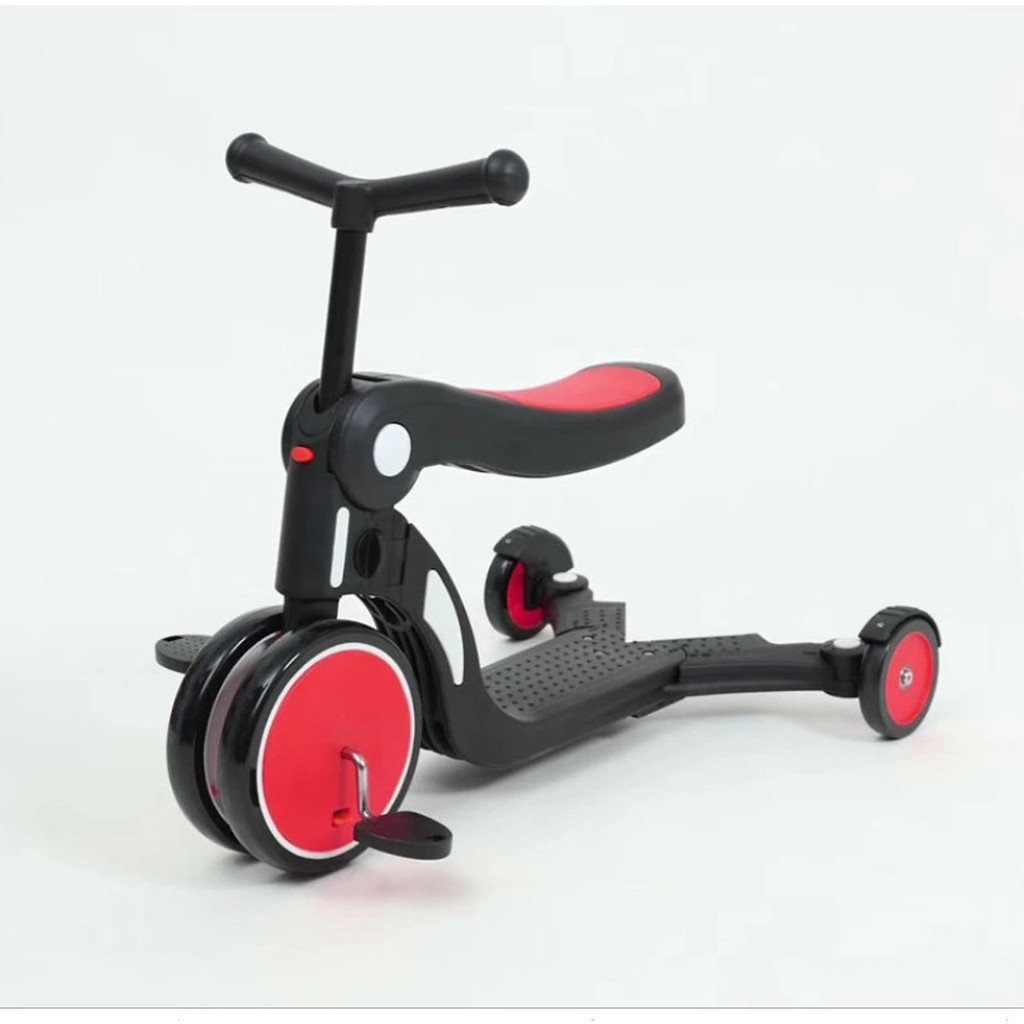 Xe Scooter Đa Năng Cho Bé 5 Trong 1 Kết Hợp Xe Đạp 3 Bánh Và Xe Chòi Chân UoniBaby DGN5-2 Đủ Màu Sắc