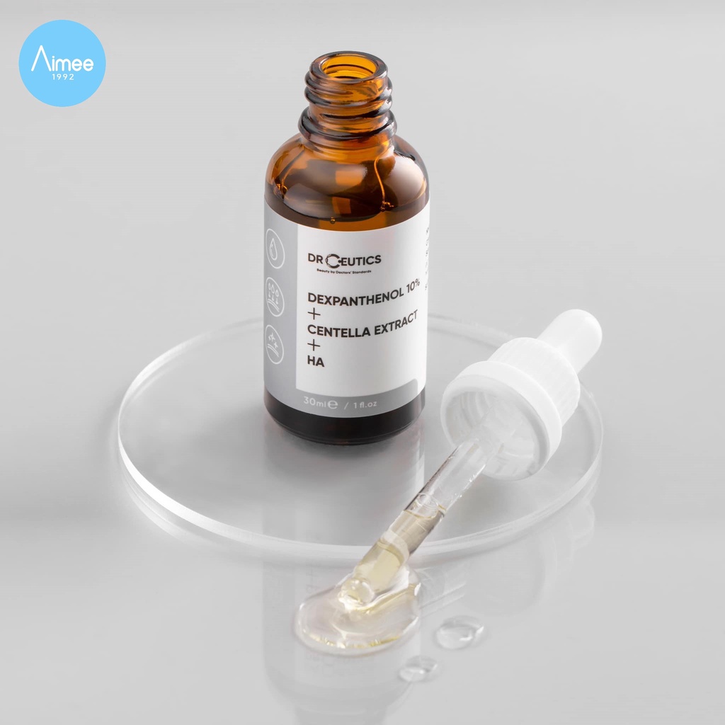 Serum B5 DrCeutics Cấp Ẩm Và Phục Hồi Da Dexpanthenol 10% + Centella Extract + HA 30ml [Aimee1992]