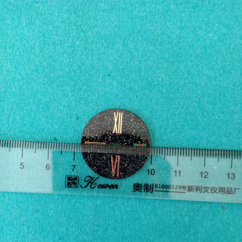 mặt số đồng hồ nữ thay thế cho đồng hồ nam châm vạch la mã size 18mm