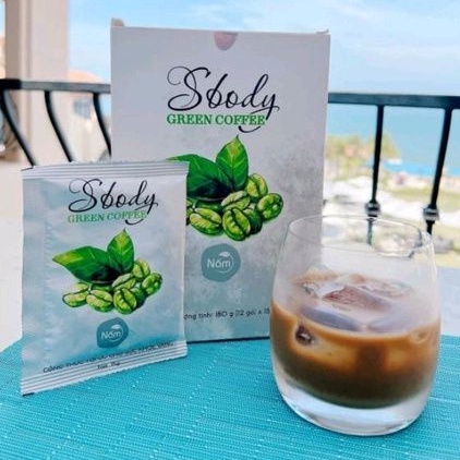 Cà Phê Giảm Cân SBODY GREEN COFFEE 12 gói tặng 1
