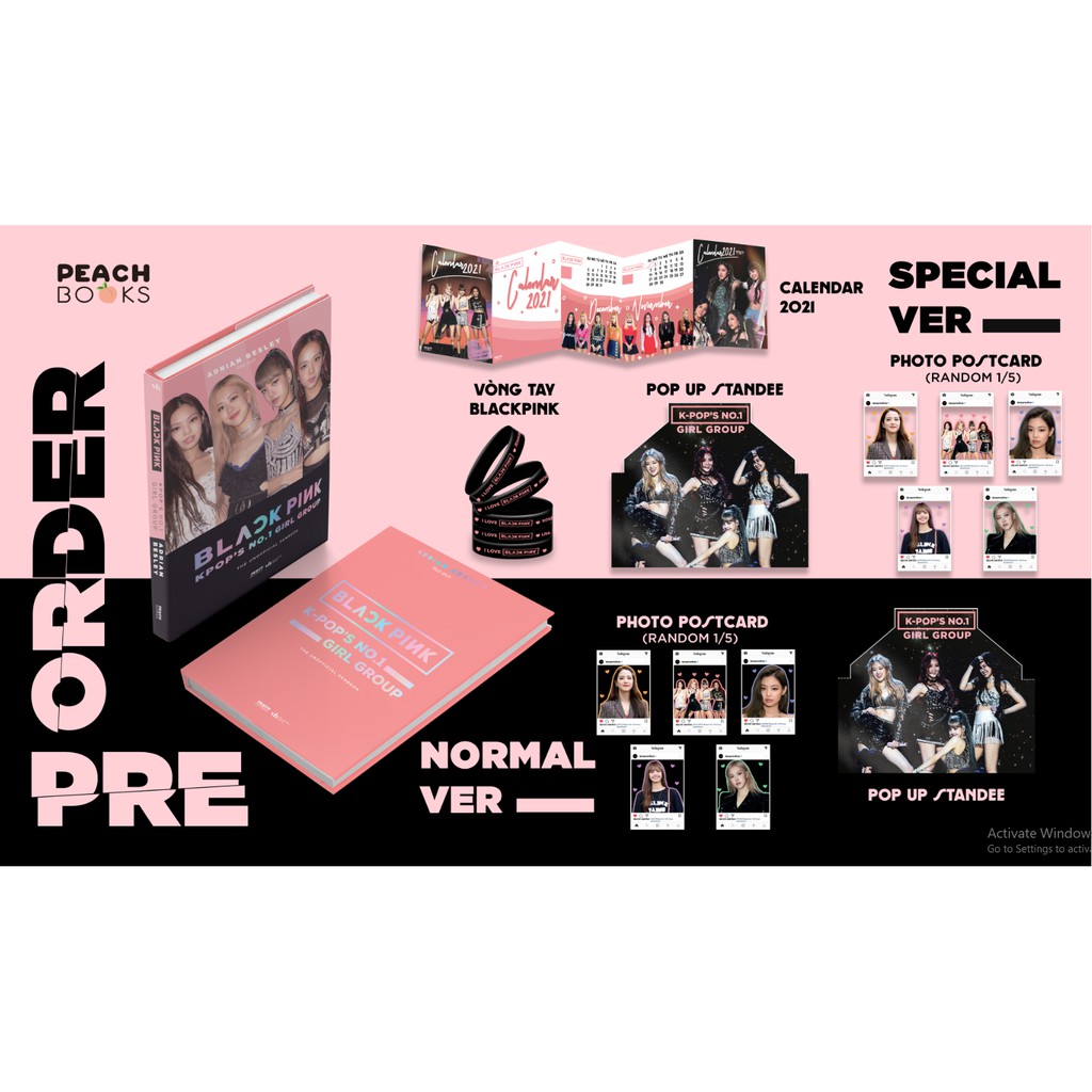  Sách - BLACKPINK: K-Pop’S No.1 Girl Group (Fanbook)