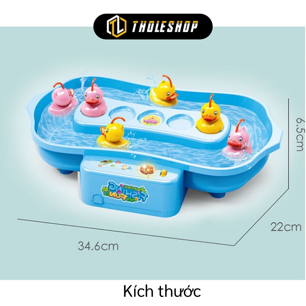 Đồ Chơi Câu Cá - Đồ Chơi Câu Vịt Có Đèn Và Nhạc, Vịt Sẽ Bơi Xung Quanh Dòng Nước 7334