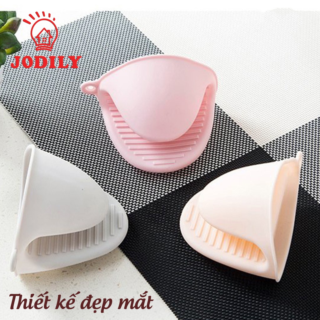 Cặp Bắc Nồi Silicol Không Sợ Nóng Không Sợ Bẩn Không Sợ Nước Jodily Starhome