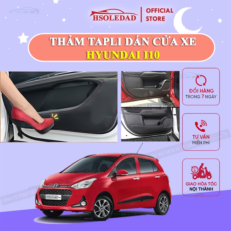 Bộ 4 Thảm Tapli Hyundai I10 dán cánh cửa chống trầy xước xe