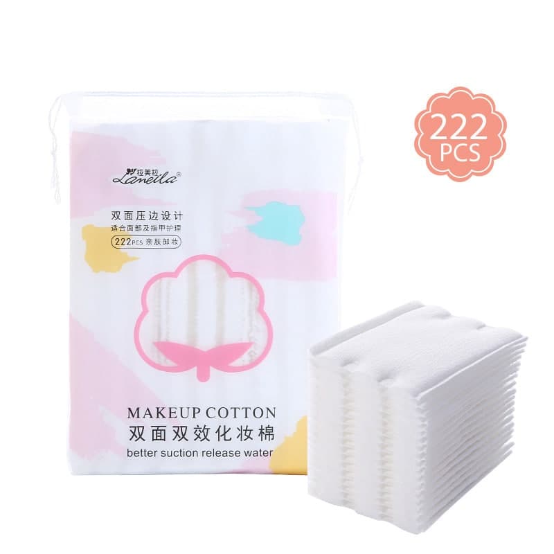 Bông Tẩy Trang Lameila Túi 222 Miếng Chính Hãng