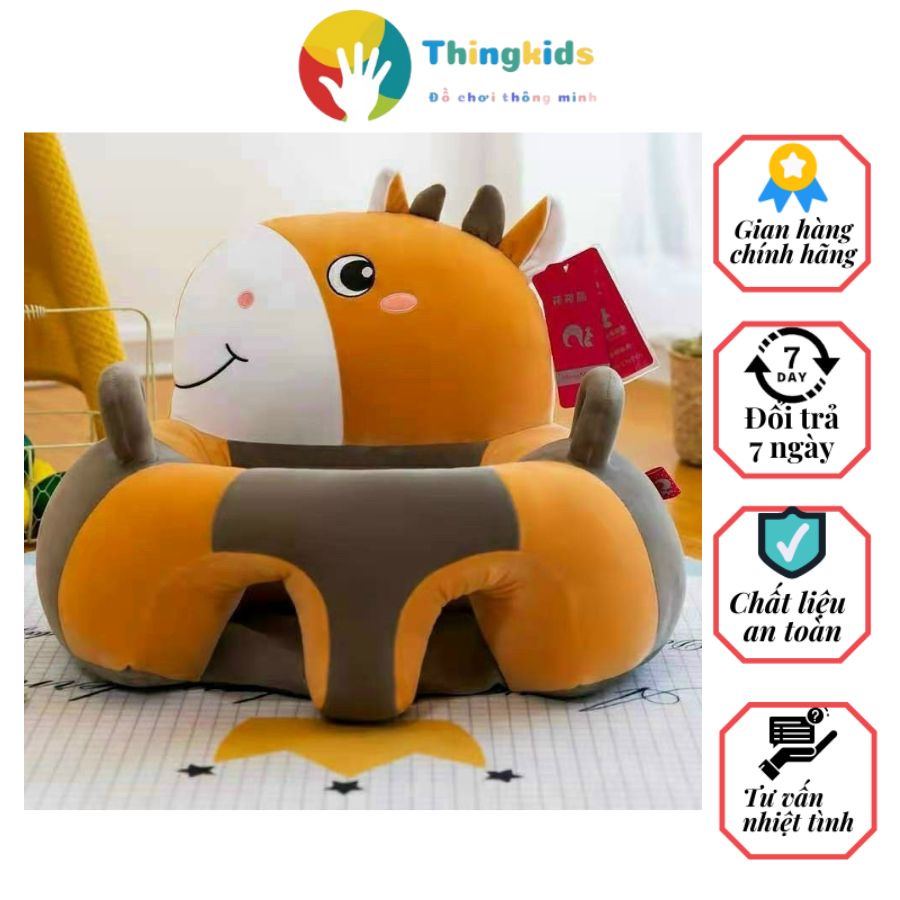 Ghế nhồi bông tập ngồi kiểu dáng đáng yêu cho bé - Thingkids