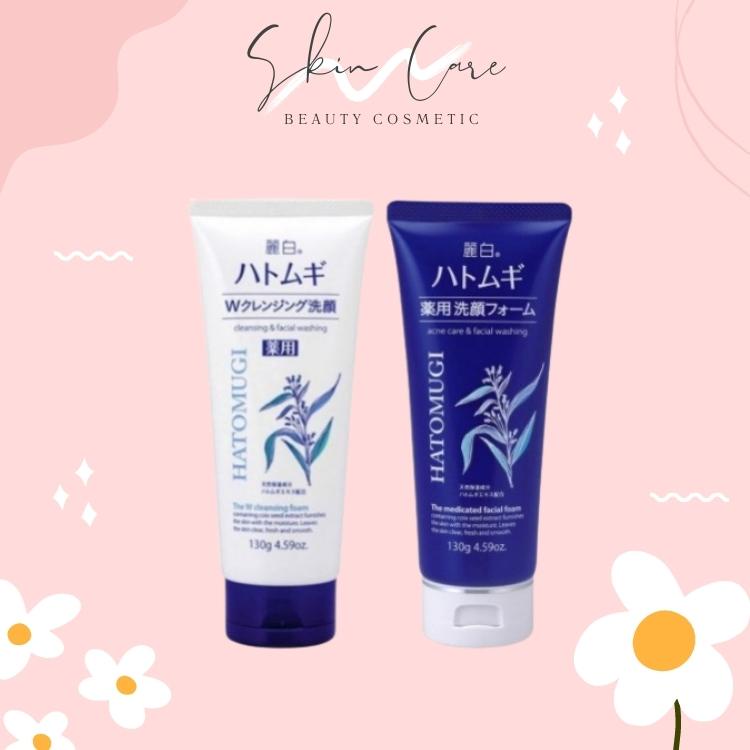 Sữa Rửa Mặt Ý Dĩ Hatomugi Ngừa Mụn Và Làm Sáng Da 130g