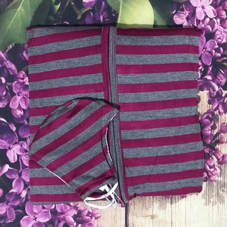 Áo chống nắng nữ vải thun kẻ