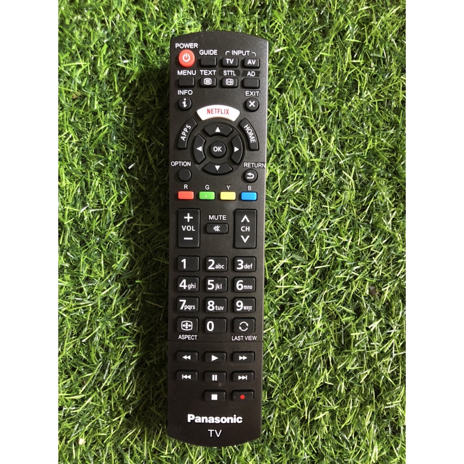 ĐIỀU KHIỂN TIVI PANASONIC SMART INTERNET CÓ NÚT NETFLIX MÀU TRẮNG - TẶNG KÈM PIN -REMOTE  ĐIỀU KHIỂN  TIVI PANASONIC