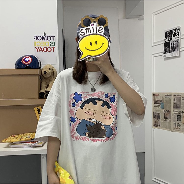 Áo Phông Nam Nữ Tay Lỡ Unisex - Hàng Cao Cấp Loại 1, Phong Cách Trẻ Trung ,Chất Liệu Thun Cotton Dày Mịn Thoáng Mát | BigBuy360 - bigbuy360.vn