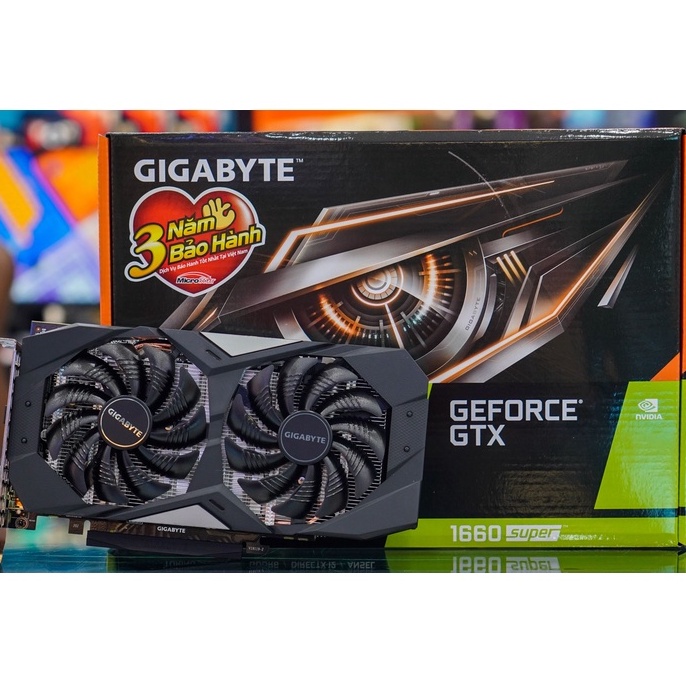 Card Màn Hình GIGABYTE GTX 1660 Super 6G VGA 6GB GDDR6 - Hoàng Long Computer