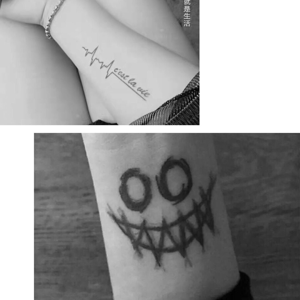 【SIYA Magic Tattoo】Hình xăm dán tạm thời 6cm x 10cm chống thấm nước kéo dài 10~15 ngày