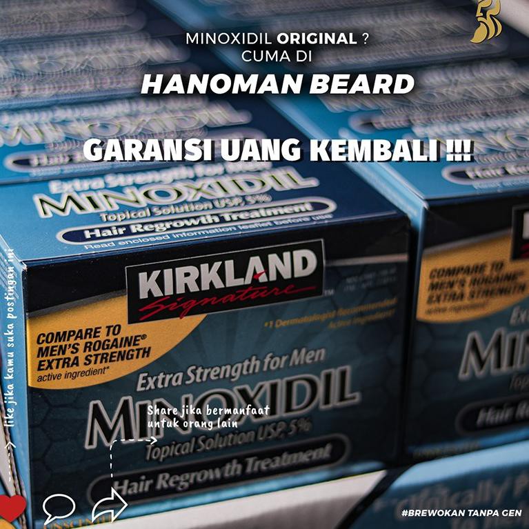 (hàng Mới Về) Thuốc Kirkland Kirkland Kirkland 5% Minoxidil Giúp Kirkland Kir / Beard / Mustache Minoxidil