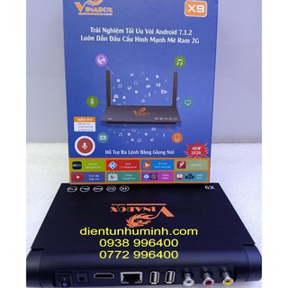 Android TV Box Vinabox X9 - Tivi Box Android
