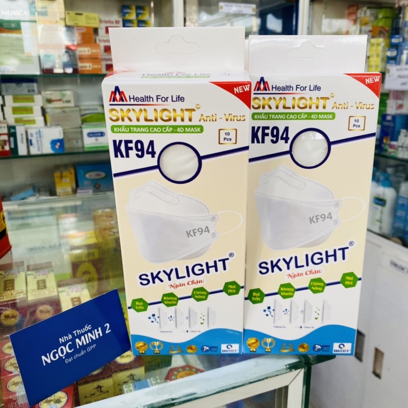 ✅  Khẩu Trang Skylight  KF94 Cao Cấp 4 Lớp