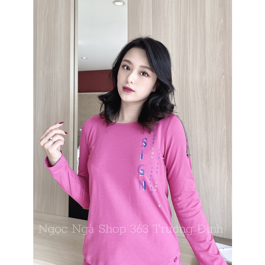 Bộ đồ ngủ mặc nhà WONNER cao cấp. SET ngủ chất vải nỉ da cá cao cấp mềm mịn, thiết kế trơn đơn giản dễ mặc