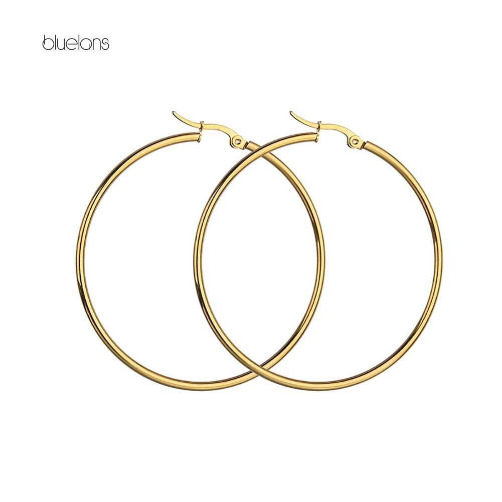 Đôi Bông Tai Khoen Tròn Thời Trang Cho Nữ