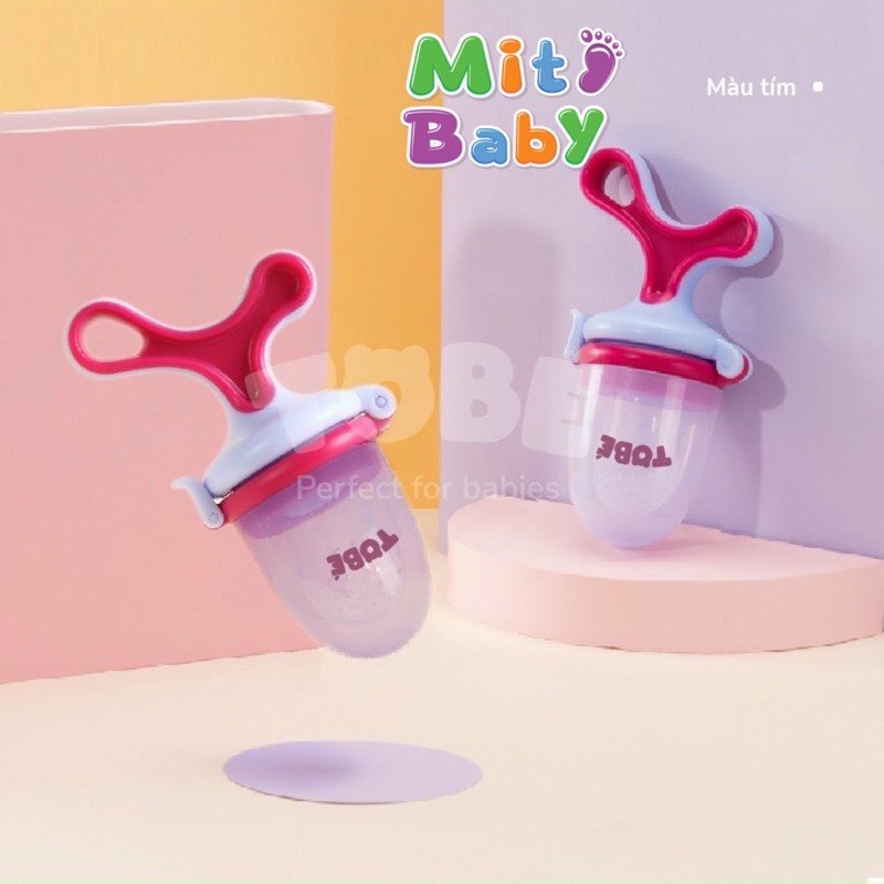 Túi nhai ăn dặm Tobe chống hóc cho bé chất liệu silicon cao cấp