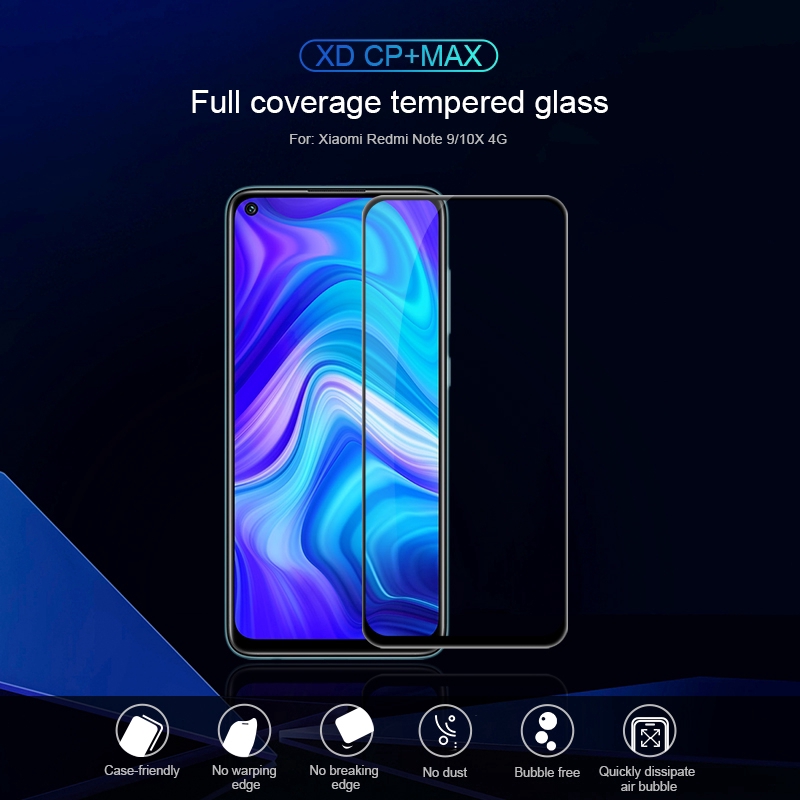 Miếng Dán Cường Lực Nillkin Cho Màn Hình Điện Thoại Xiaomi Redmi Note 9 / Redmi 10X 4G