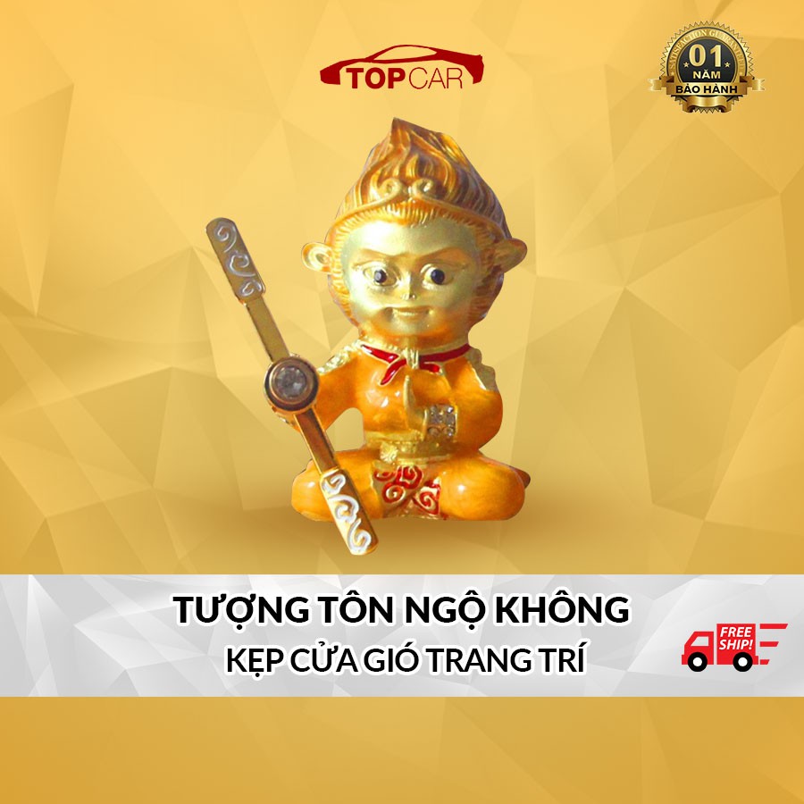 Tượng Tôn Ngộ Không Xoay Gậy Hương Nước Hoa Đặt Cửa Gió Điều Hòa