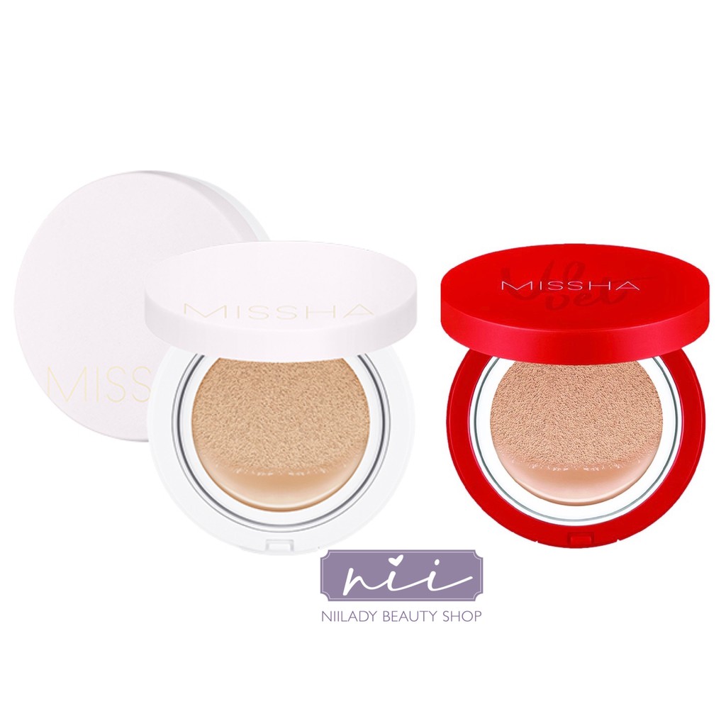 (Mẫu Mới) Phấn nước Missha Magic Cushion Cover Lasting / Velvet Finish Cushion