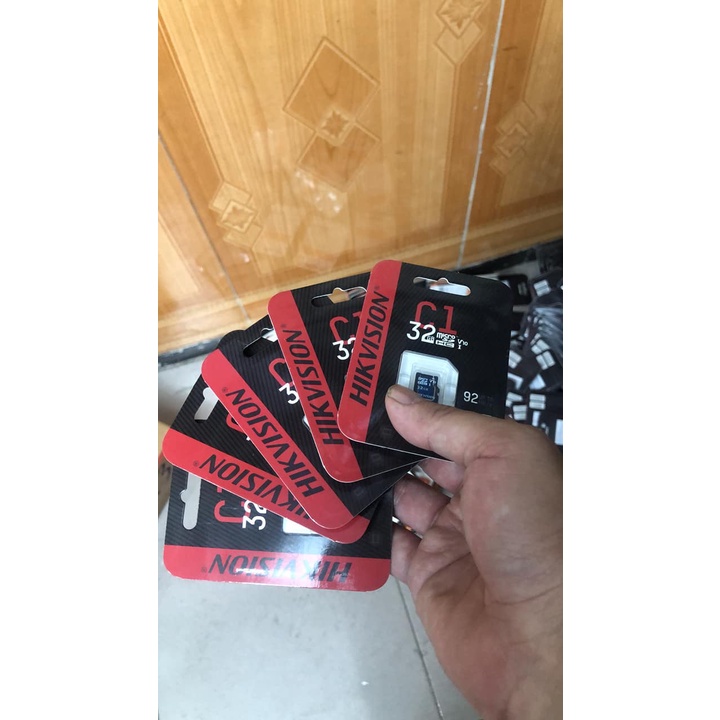 Thẻ Nhớ HIKVISION 32GB C1 Upto 92MB/S Chính Hãng