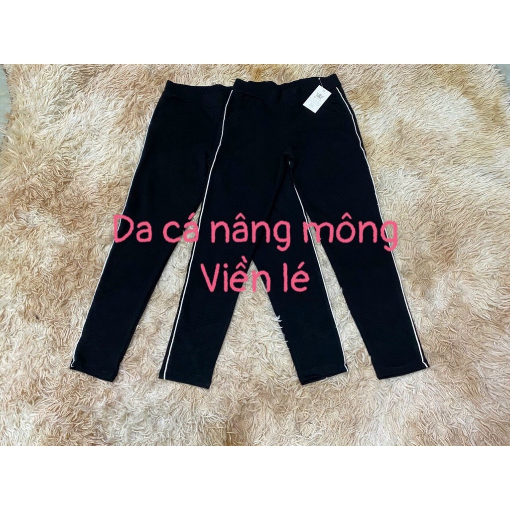 Combo 3 Quần Jogger nữ 100k chất thun da cá siêu đẹp, tôn dáng , nâng mông, free size 40 đến 60kg
