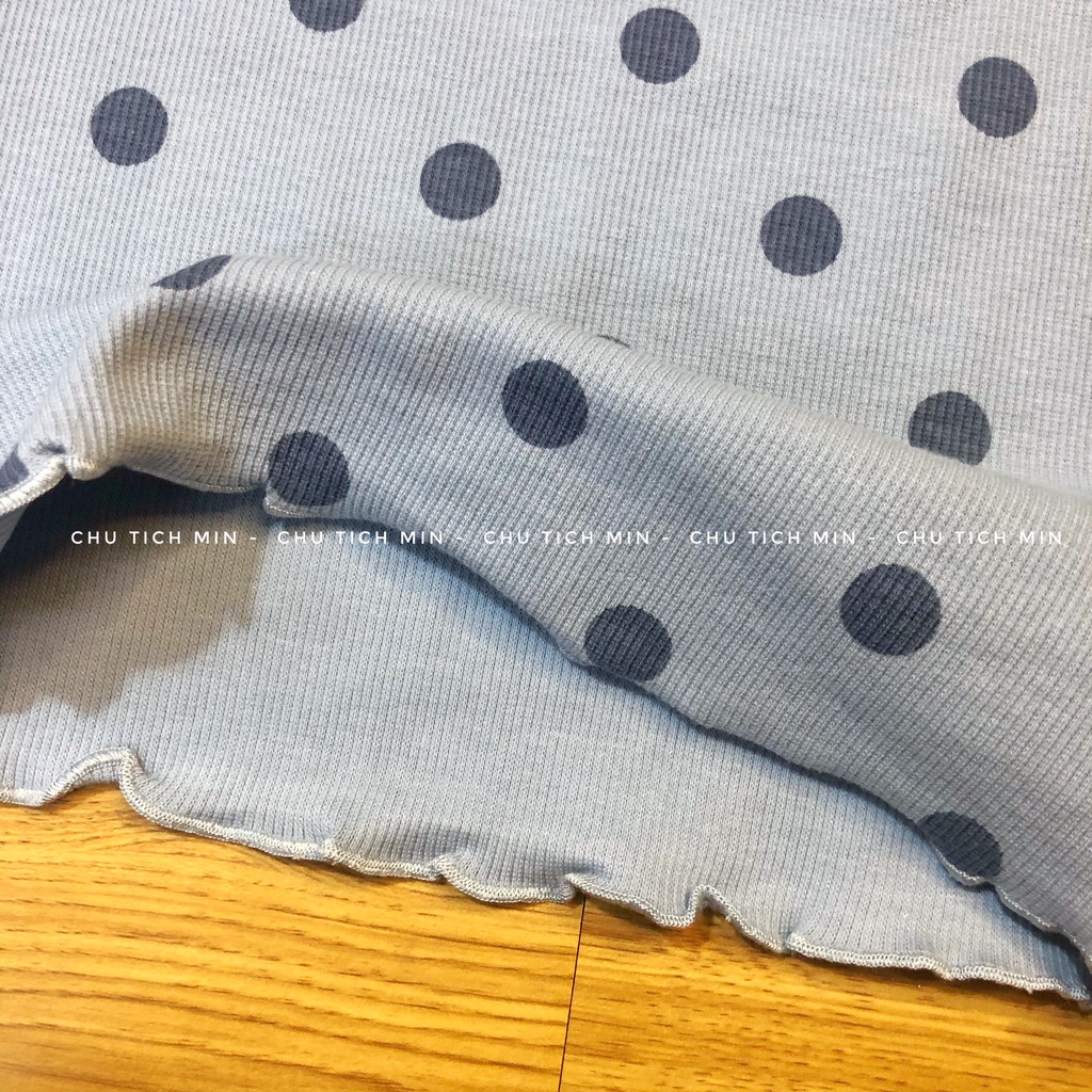 Áo Len Tăm Cho Bé Áo Cotton Tổ Ong Mềm Mịn Dày dặn