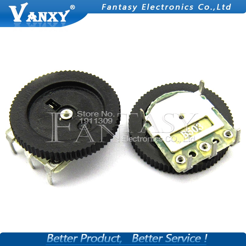 Set 10 Chiết Áp B102 B103 B203 B503 B1K B10K B20K B50K 3pin / 5pin 16x2mm | BigBuy360 - bigbuy360.vn