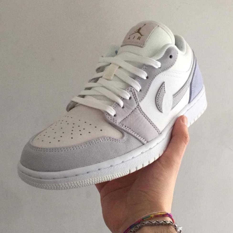 🎀 SIÊU HÓT 🎀 Giày Sneaker Jordan Paris xám cổ thấp nam nữ cao cấp full box + bill