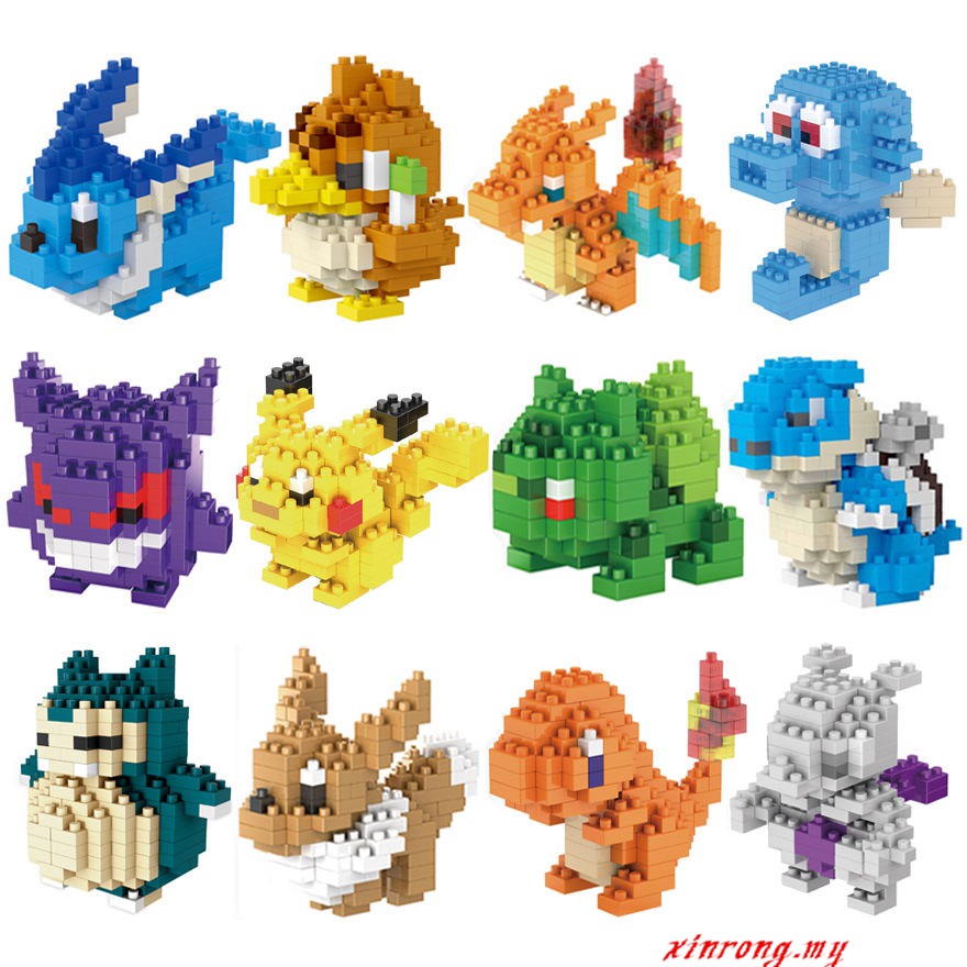 Đồ Chơi Lắp Ráp Lego DIY Mô Hình Pikachu Đáng Yêu