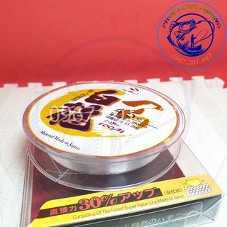 Cước câu cá chính hãng 100 size 3 đến 10 giá shock