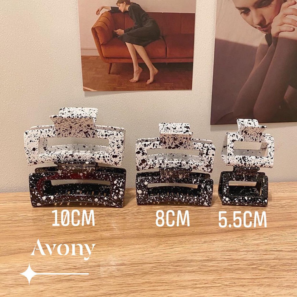 Kẹp tóc nữ thời trang theo trend HOT màu bò sữa ( màu trứng cút)