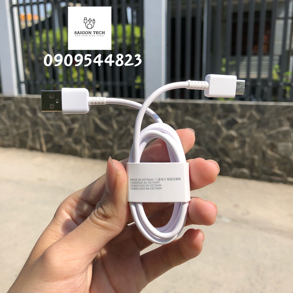 Combo Bộ Cục Củ Sạc và Dây Cáp Sạc Nhanh Samsung Cổng Typec 15w 🔥Zin🔥 Tương Thích Các Dòng A11/A8/A9/A20/A30/A40/A50/A51