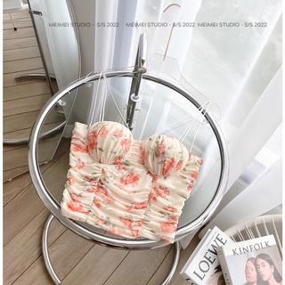 Áo 2 dây dáng ôm body cúp ngực - Chất lướt thoáng mát tôn dáng | XKA18 | MeiMei Studio
