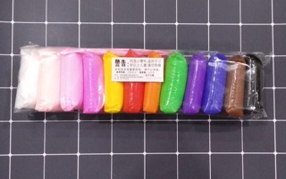 Lốc 12 gói đất sét nhật - đất sét tự khô làm mô hình