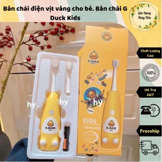 Bàn chải điện vịt vàng cho bé. Bàn chải G Duck Kids