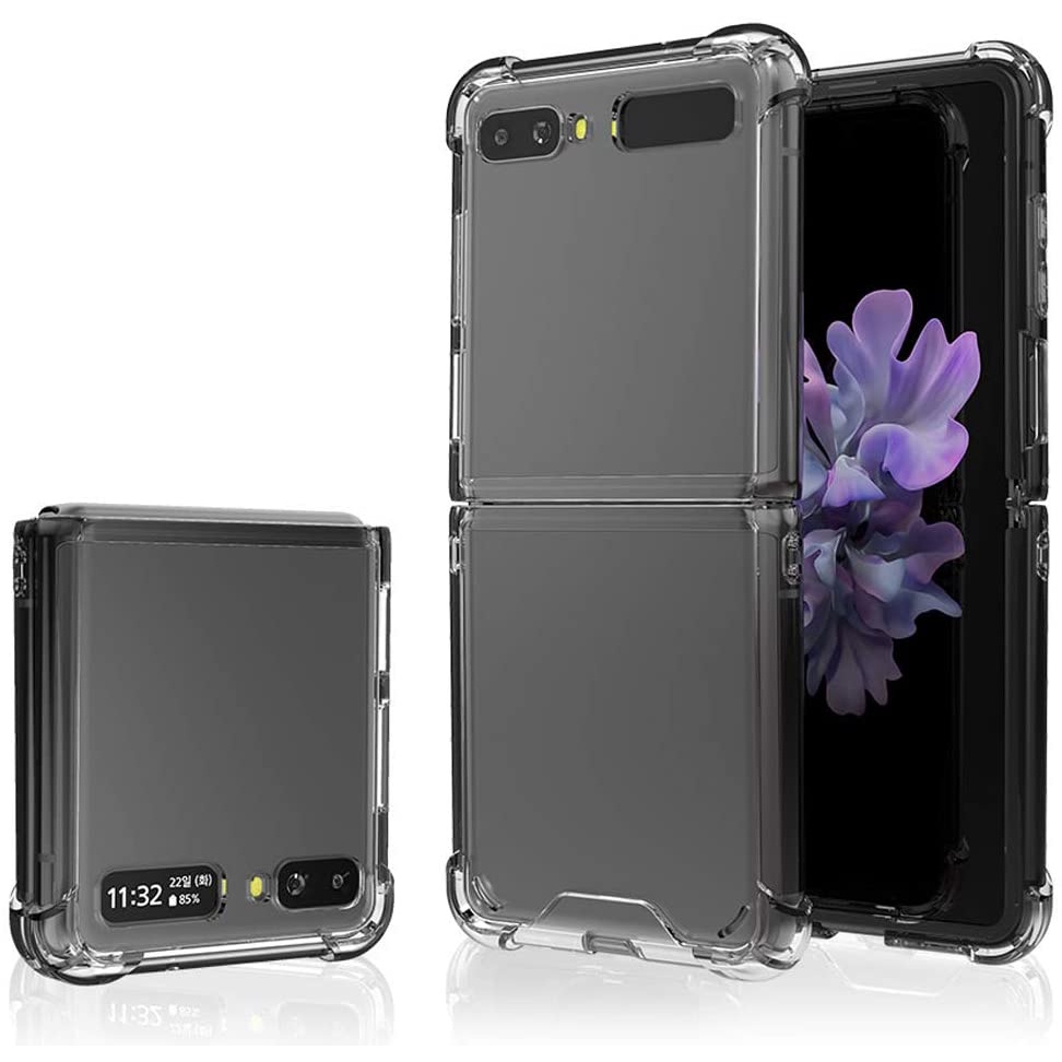Ốp Điện Thoại Trong Suốt Bảo Vệ Toàn Diện Chống Nổ Cho Samsung Galaxy Z Flip 3 5g