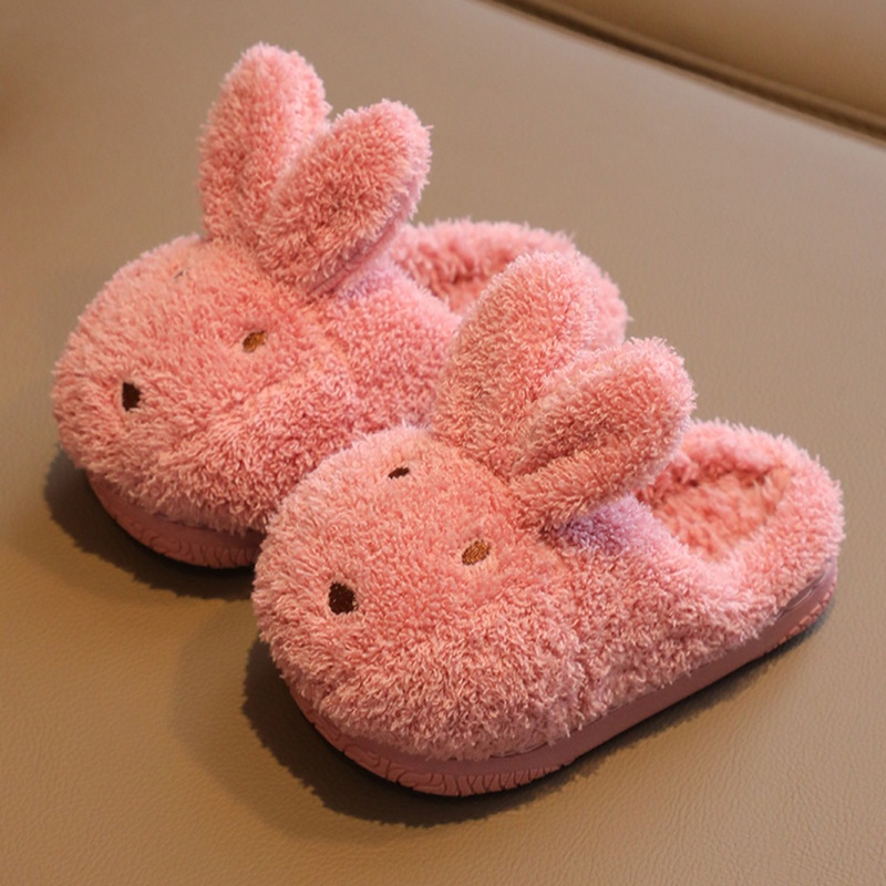 Dép đi trong nhà hình tai thỏ dễ thương cho bé