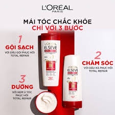 Dầu Gội - Dầu Xả - Ủ tóc Loreal - Suôn mượt - Ngăn rụng tóc - Phục hồi hư tổn - Dành cho tóc nhuộm các loại