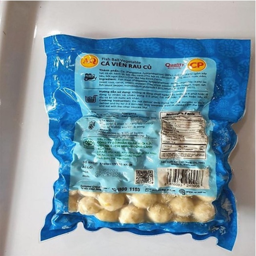 500g Cá viên AQ rau củ siêu ngon_không sợ nóng - SHIP HỎA TỐC HCM
