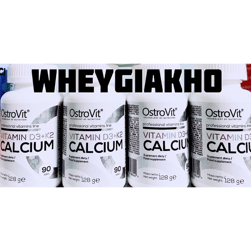 Calcium Ostrovit  hỗ trợ xương khớp
