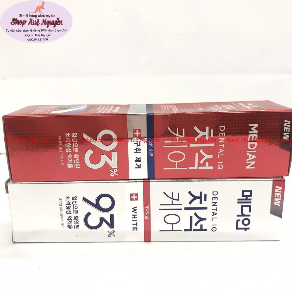 Kem Đánh Trắng Răng Median 93% Tooth-Paste 120g