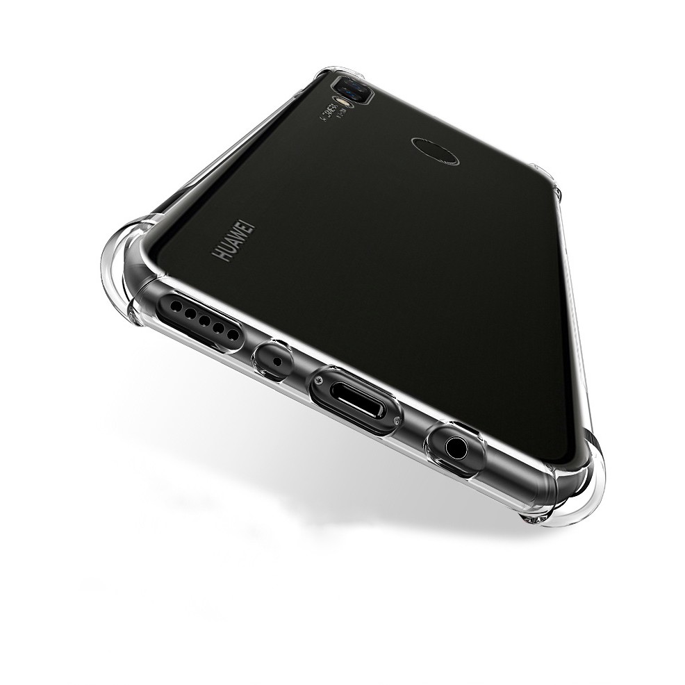 Ốp lưng Huawei Nova 3i / Mate 20 / Mate 20X / Mate 20 Pro dẻo trong suốt lồi 4 góc chống sốc chống va đập lâu ố vàng