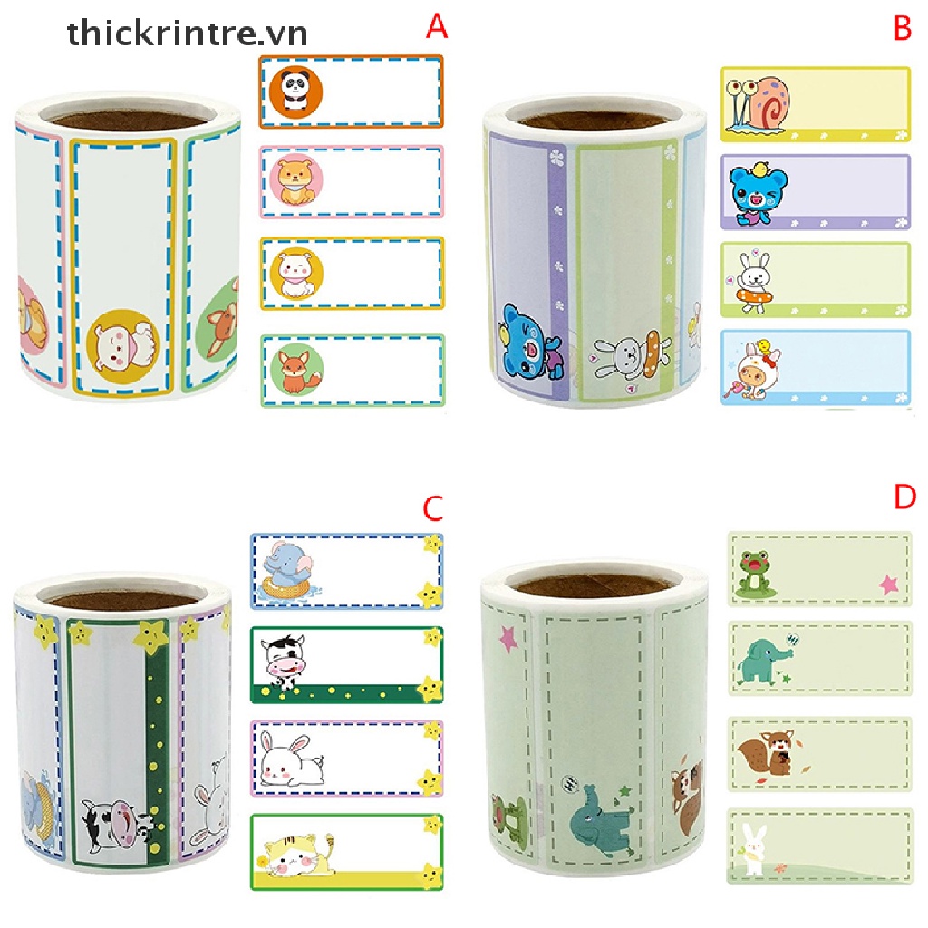 Cuộn 300 Nhãn Dán Thực Phẩm Trong Tủ Lạnh