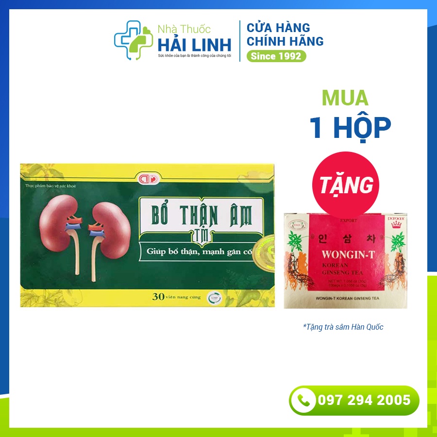 [CHÍNH HÃNG] Bổ Thận Âm TM - Giúp bổ thận, Mạnh gân cốt