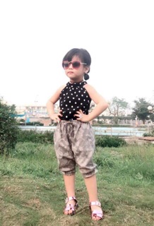 Combo quần thô đũi bé gái