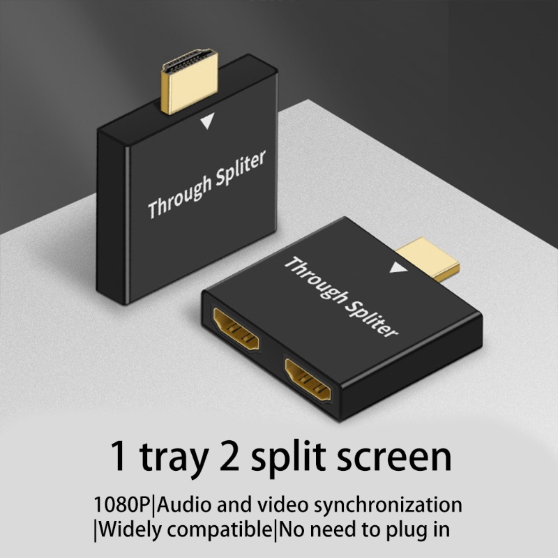 Bộ Chuyển Đổi HDMI 1 Sang 2 Chiều Cho Máy Tính