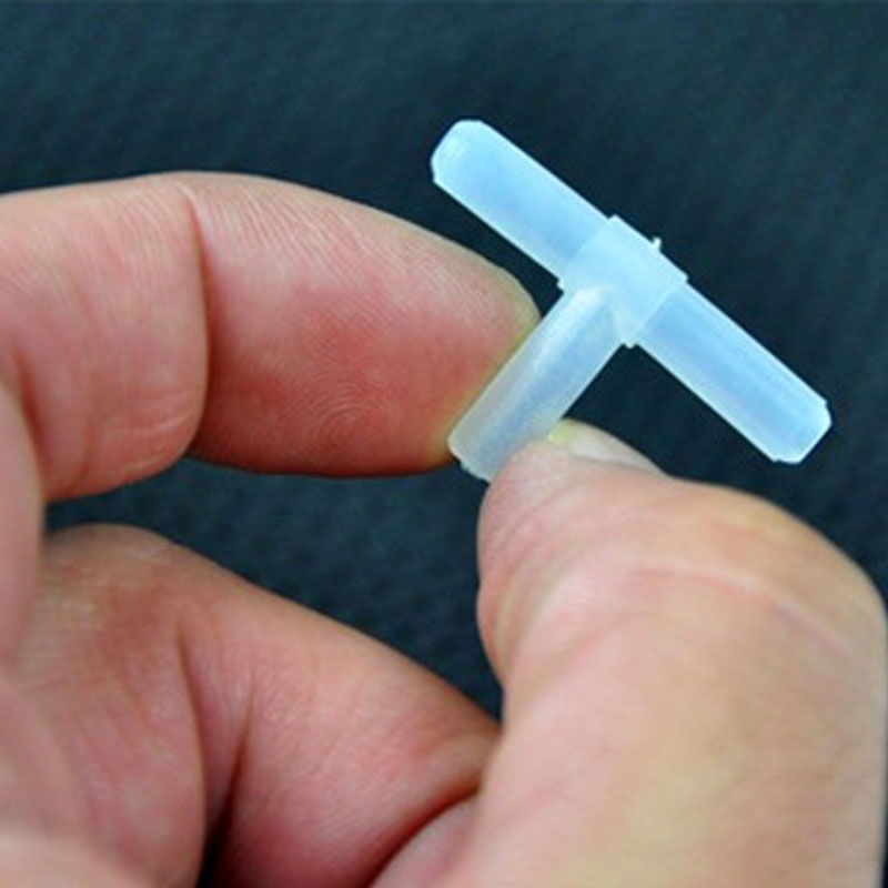 Đầu Nối Ống Bơm Khí 3 Chiều Hình Chữ T Bằng Nhựa Mới